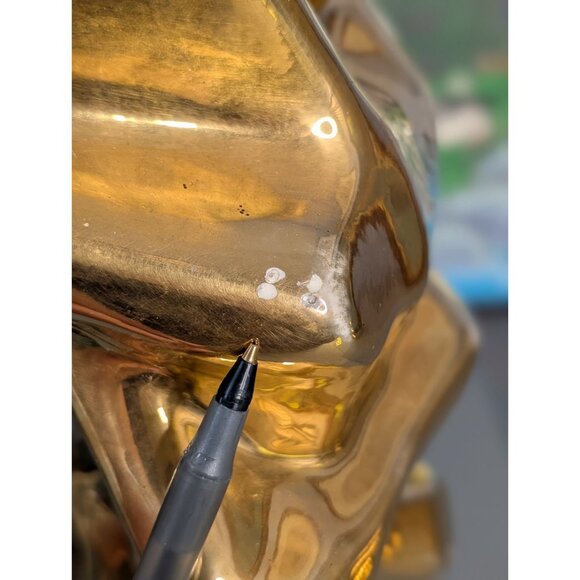 Jaru Lovers Embrace Sculpture MCM Cubist Gold plated - Picture 6 of 16